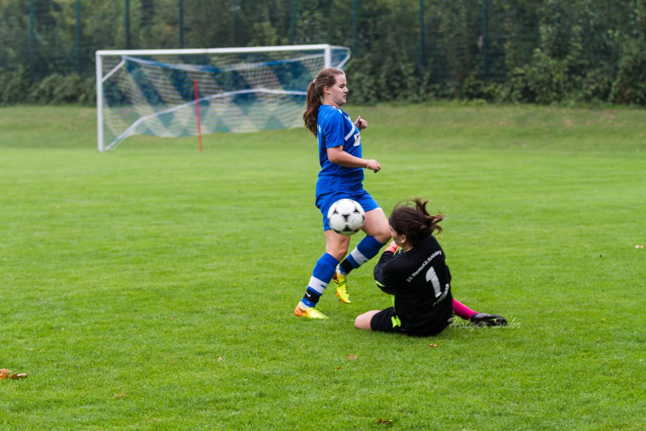 Bild 220 - B-Juniorinnen FSG BraWie 08 - JSG Sandesneben : Ergebnis: 2:0